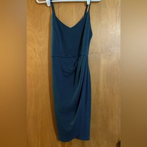 Darker Green Spaghetti Strap Dress
